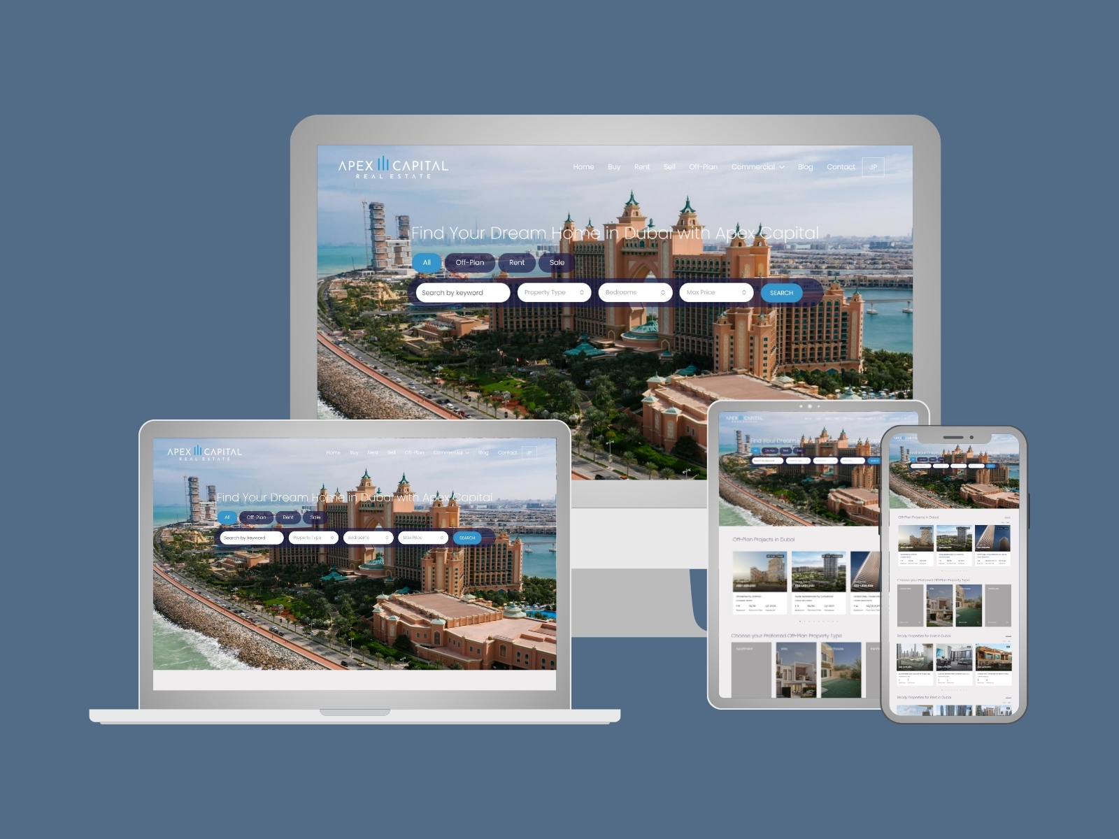 Real Estate Website Development