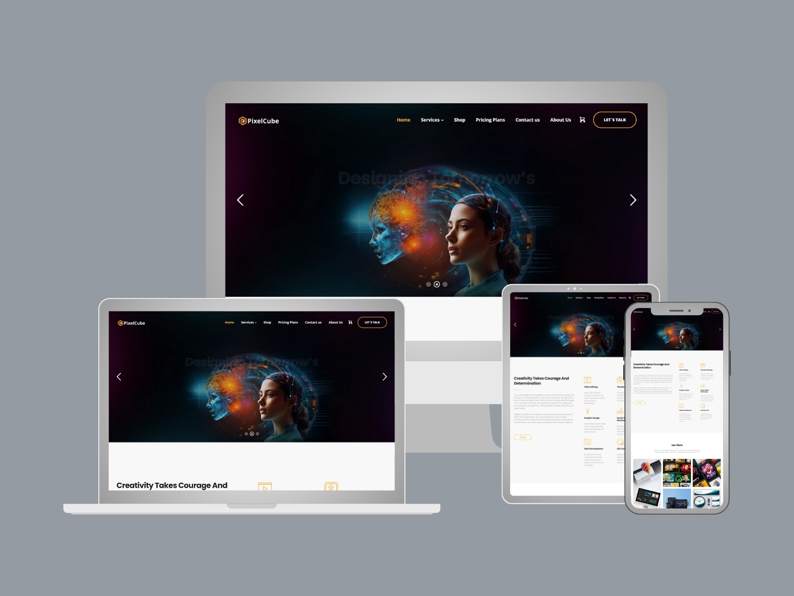 Website Development for Marketing Agency