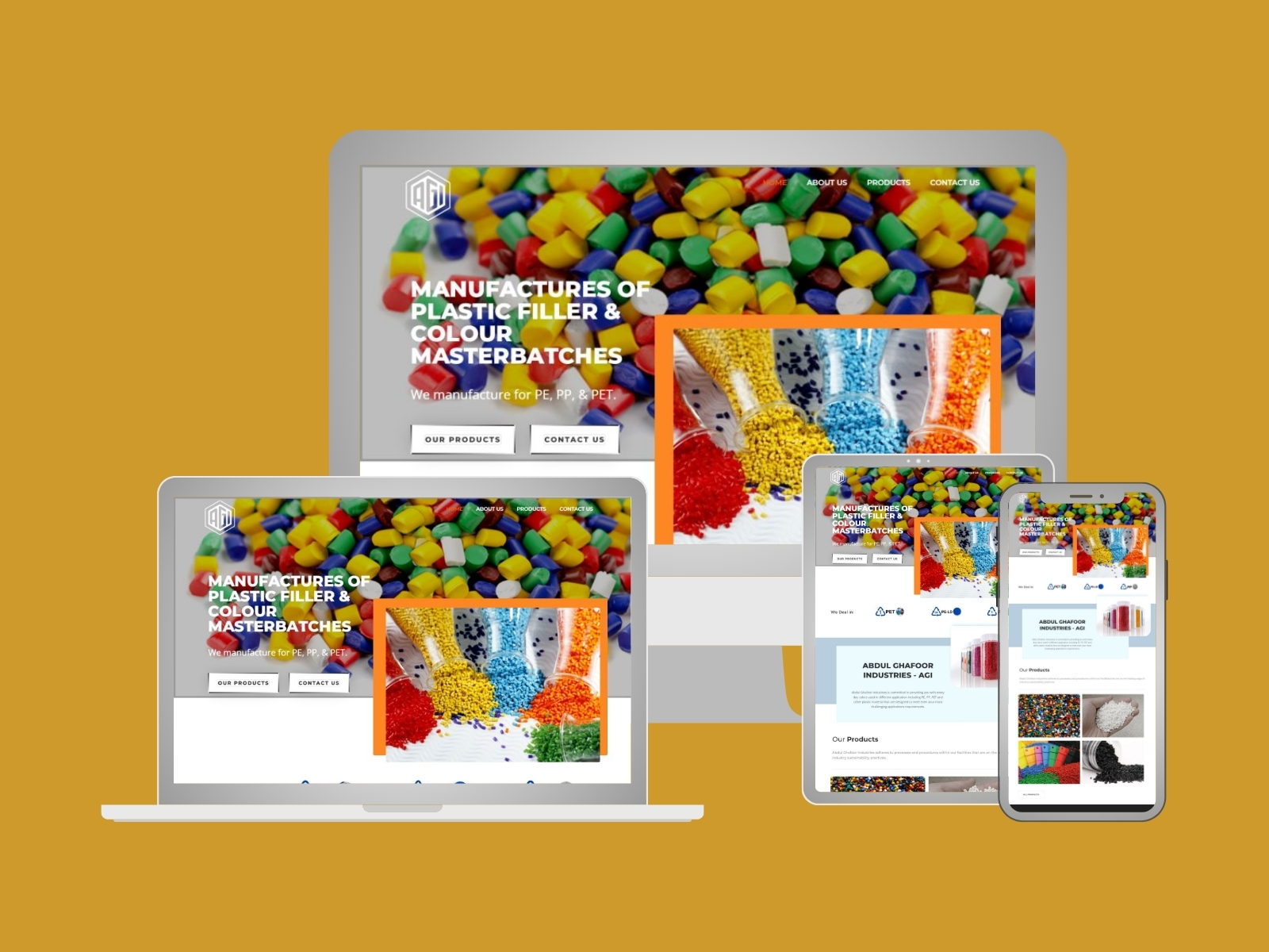 Website Development for Plastic