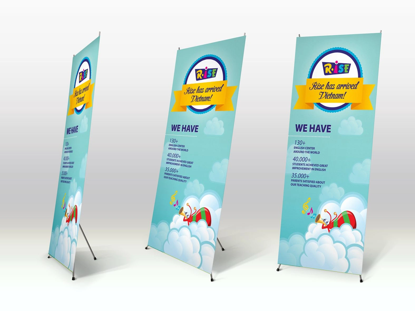 Roll Up Standee & X Standee