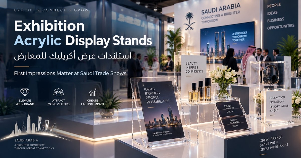 Exhibition Acrylic Display Stands