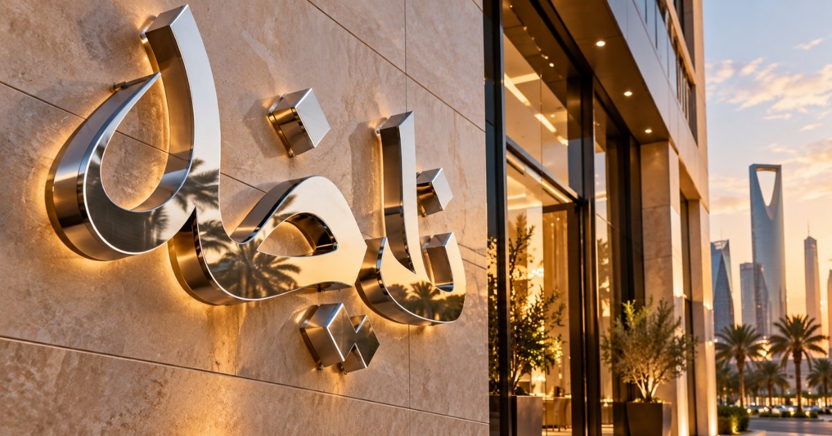 حروف ثلاثية الأبعاد من الستانلس ستيل